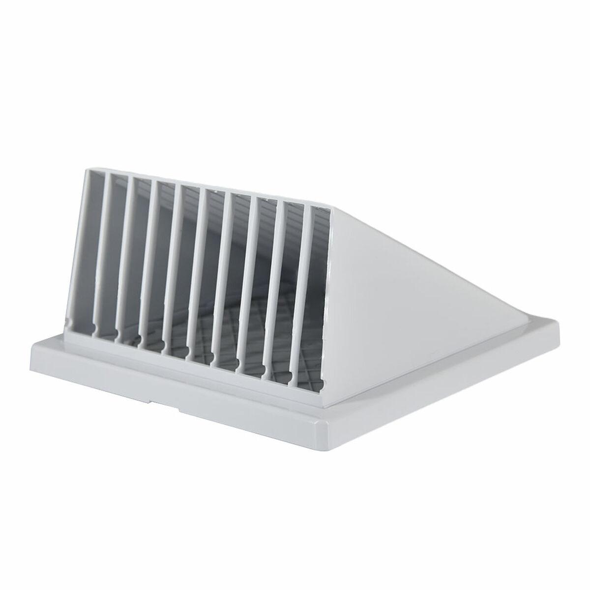 Rejilla de ventilación EDM 87753 Blanco 17 x 17 cm