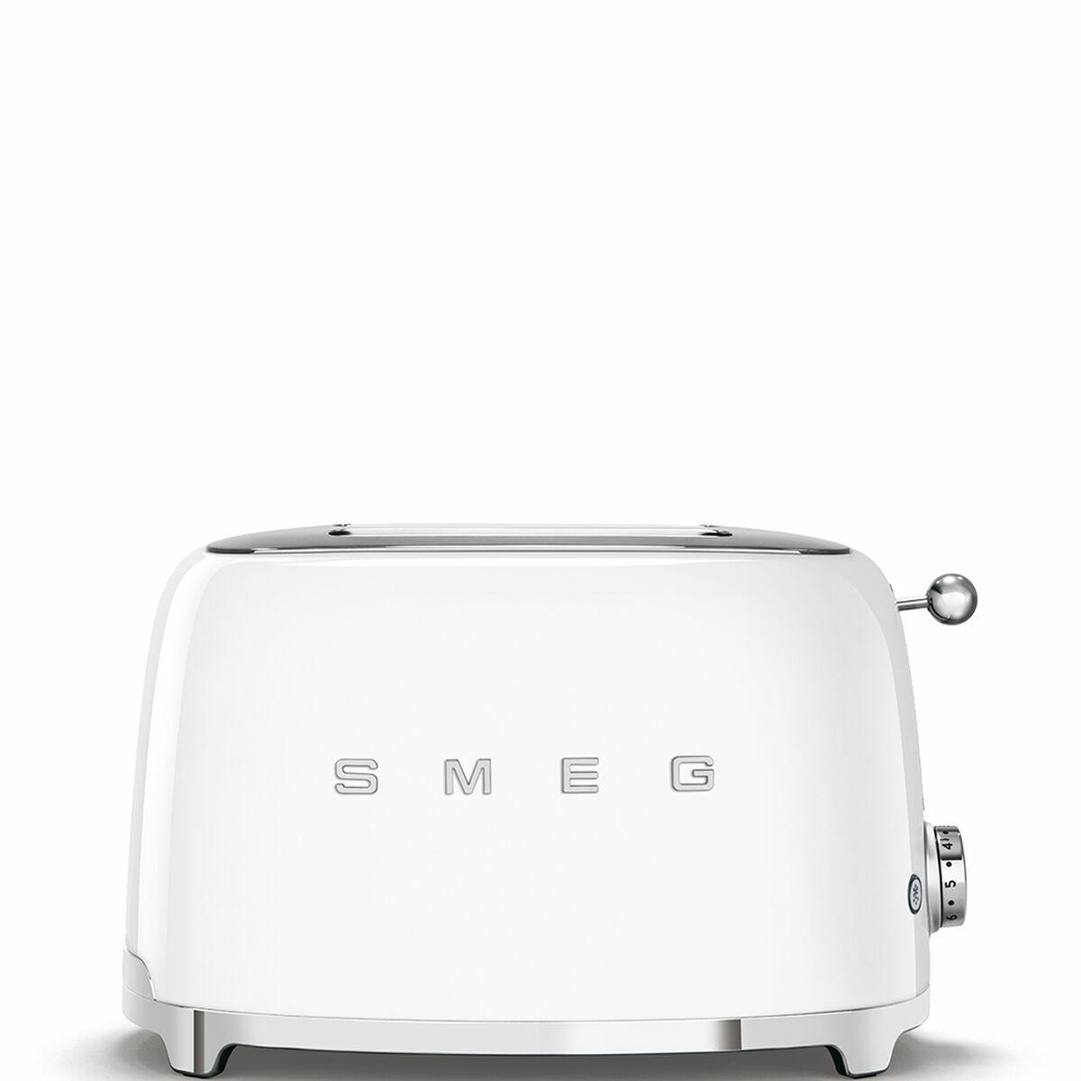 Tostadora Smeg TSF01WHEU Blanco 950 W 2 rebanadas