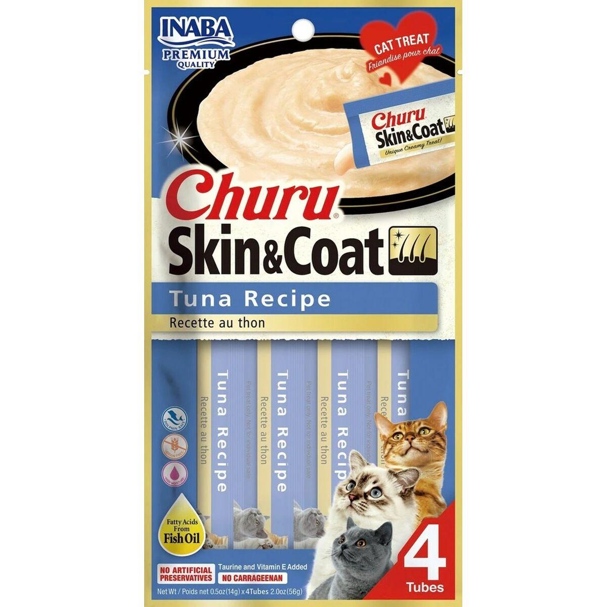 Snack para Gatos Inaba Tuna Recipe Atún Pescado 4 x 14 g