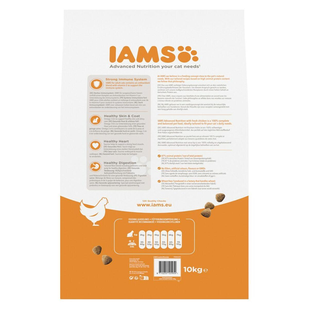 Comida para gato IAMS Advanced Nutrition Pollo 10 kg