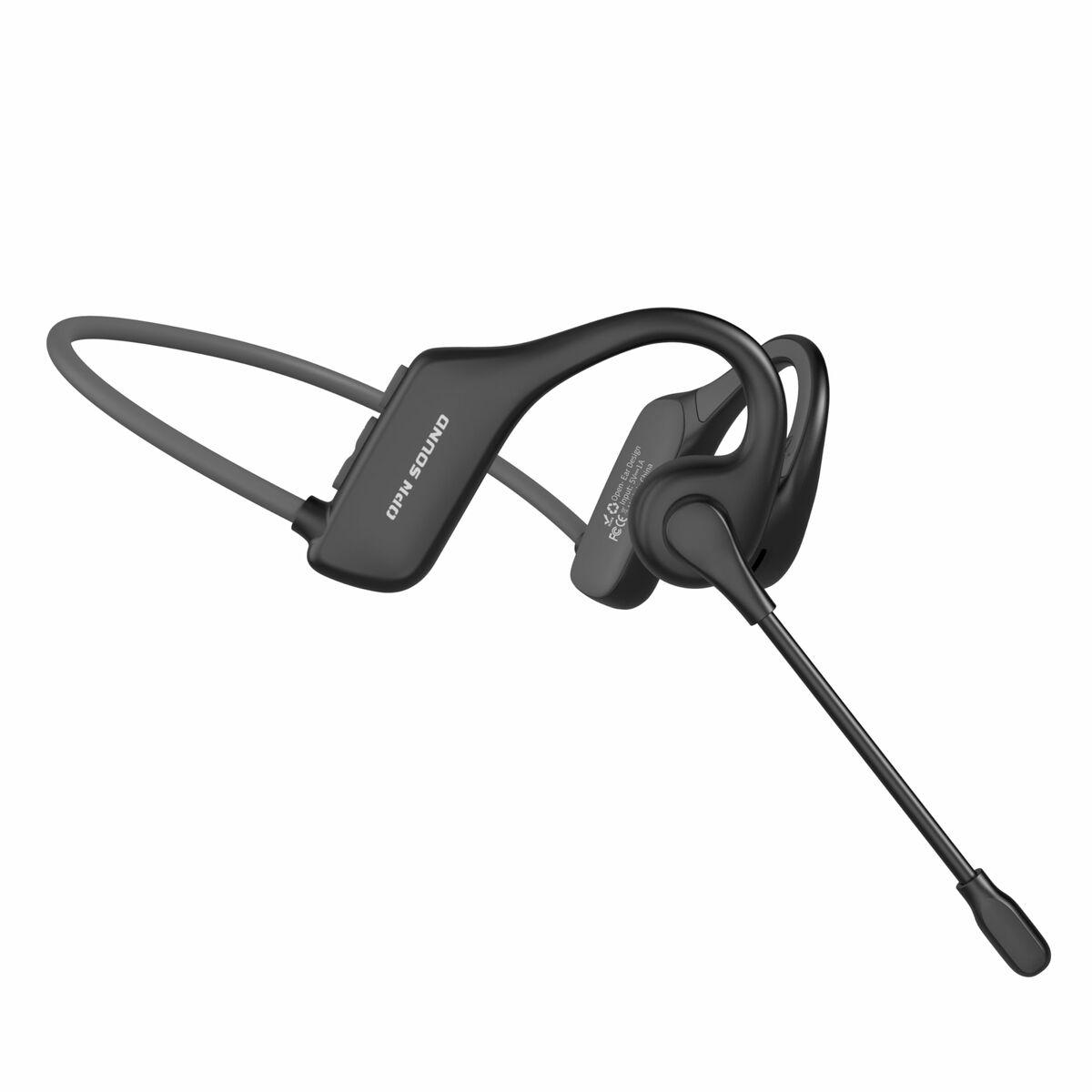 Auriculares Bluetooth con Micrófono OPN Sound Chat+ Negro