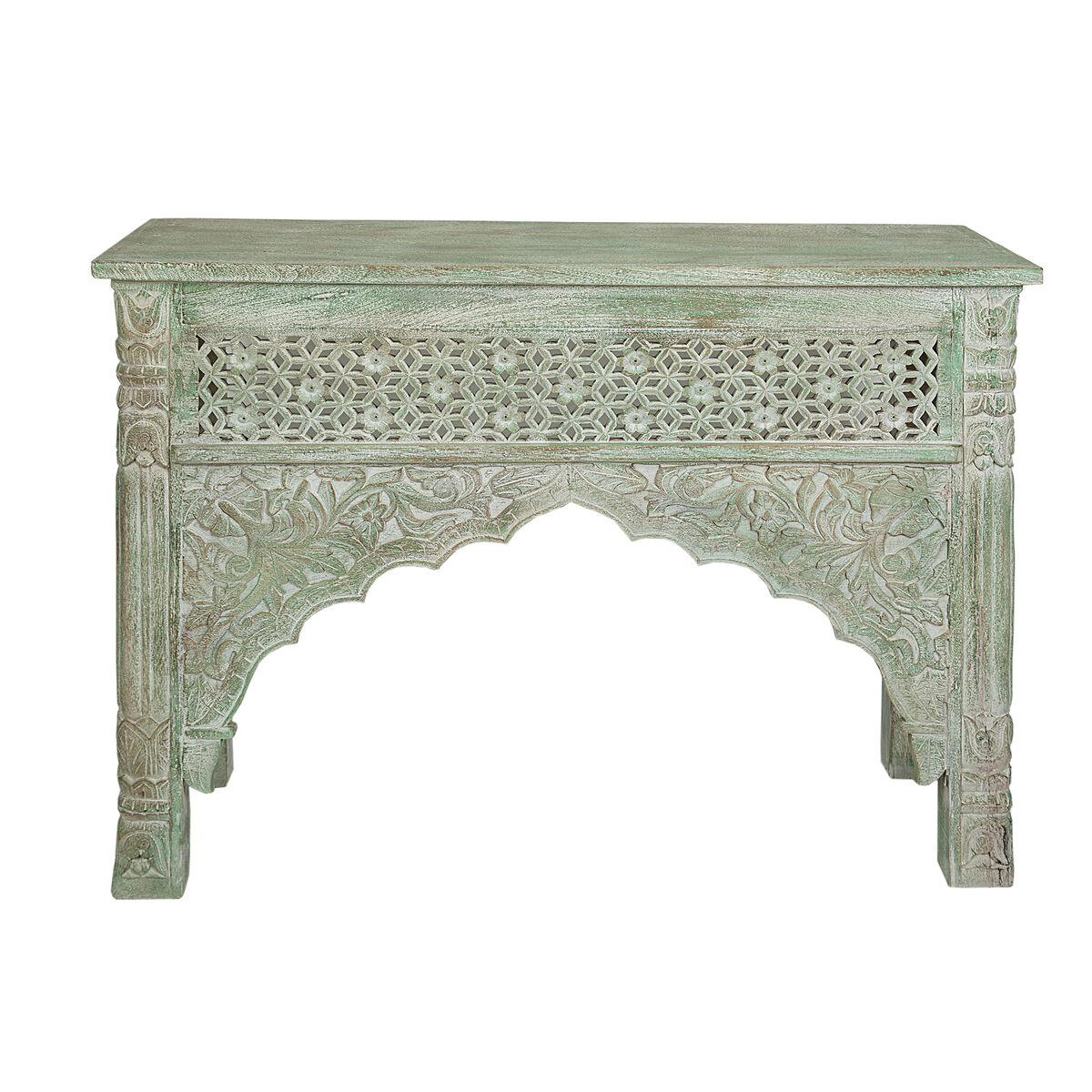 Consola Romimex Blanco 125 x 90 x 40 cm