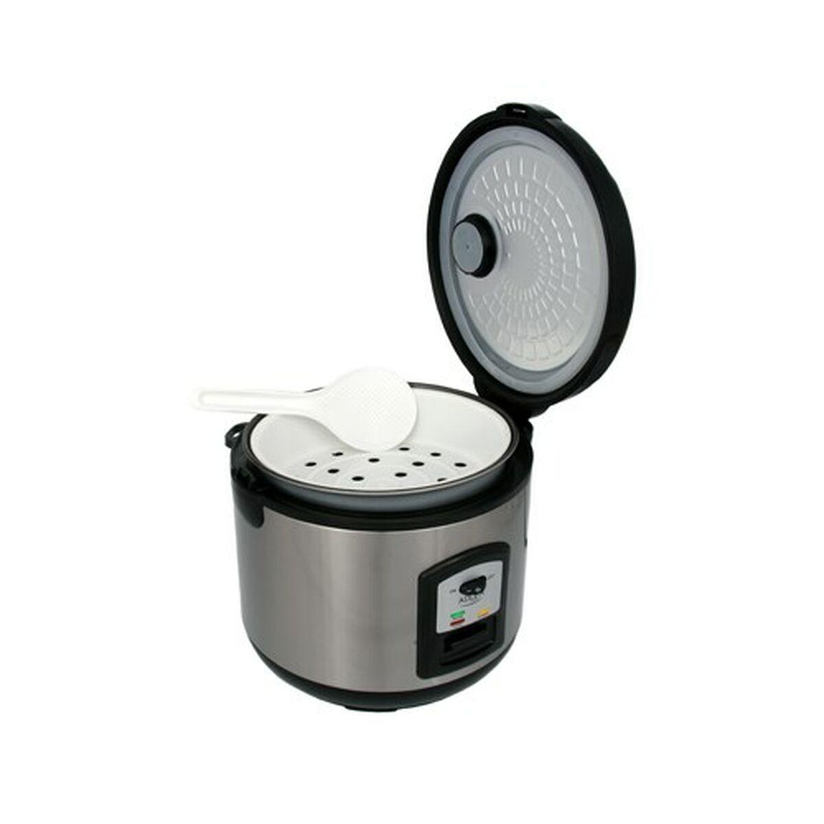 Arrocera Adler AD 6406 Blanco Negro 1000 W 600 ml