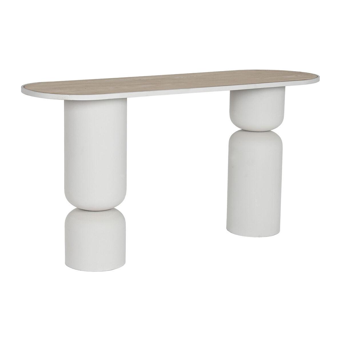 Recibidor Home ESPRIT Blanco Beige 150 x 45 x 77 cm