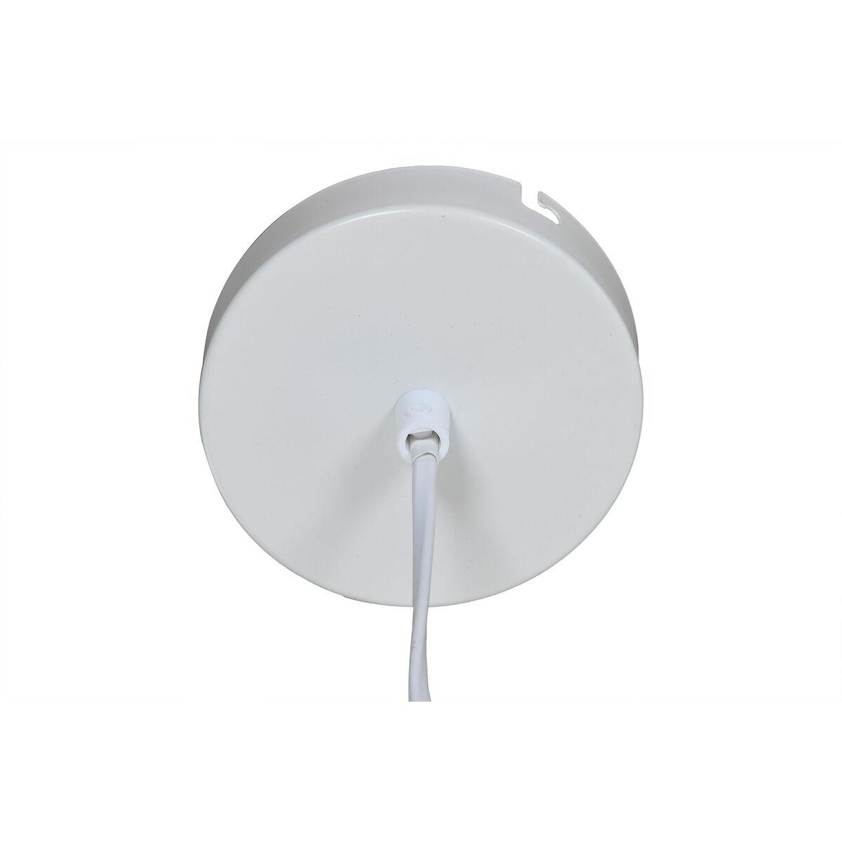 Lámpara de Techo Home ESPRIT Blanco Dorado Metal 50 W 36 x 36 x 22 cm