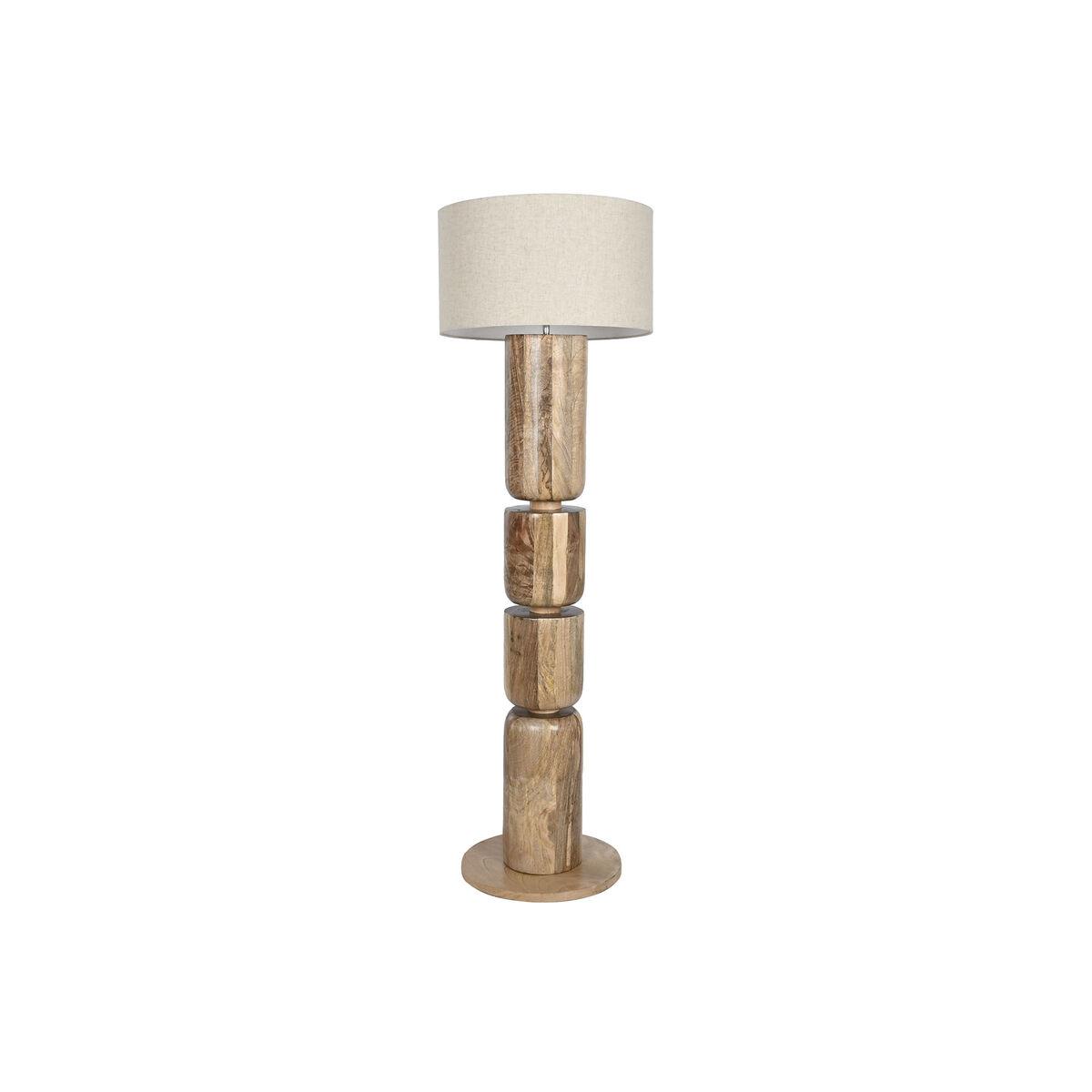 Lámpara de Pie Home ESPRIT Beige Natural 220 V 50 x 50 x 162 cm