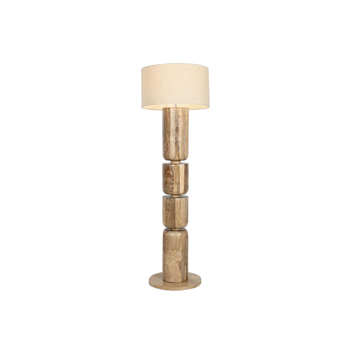Lámpara de Pie Home ESPRIT Beige Natural 220 V 50 x 50 x 162 cm