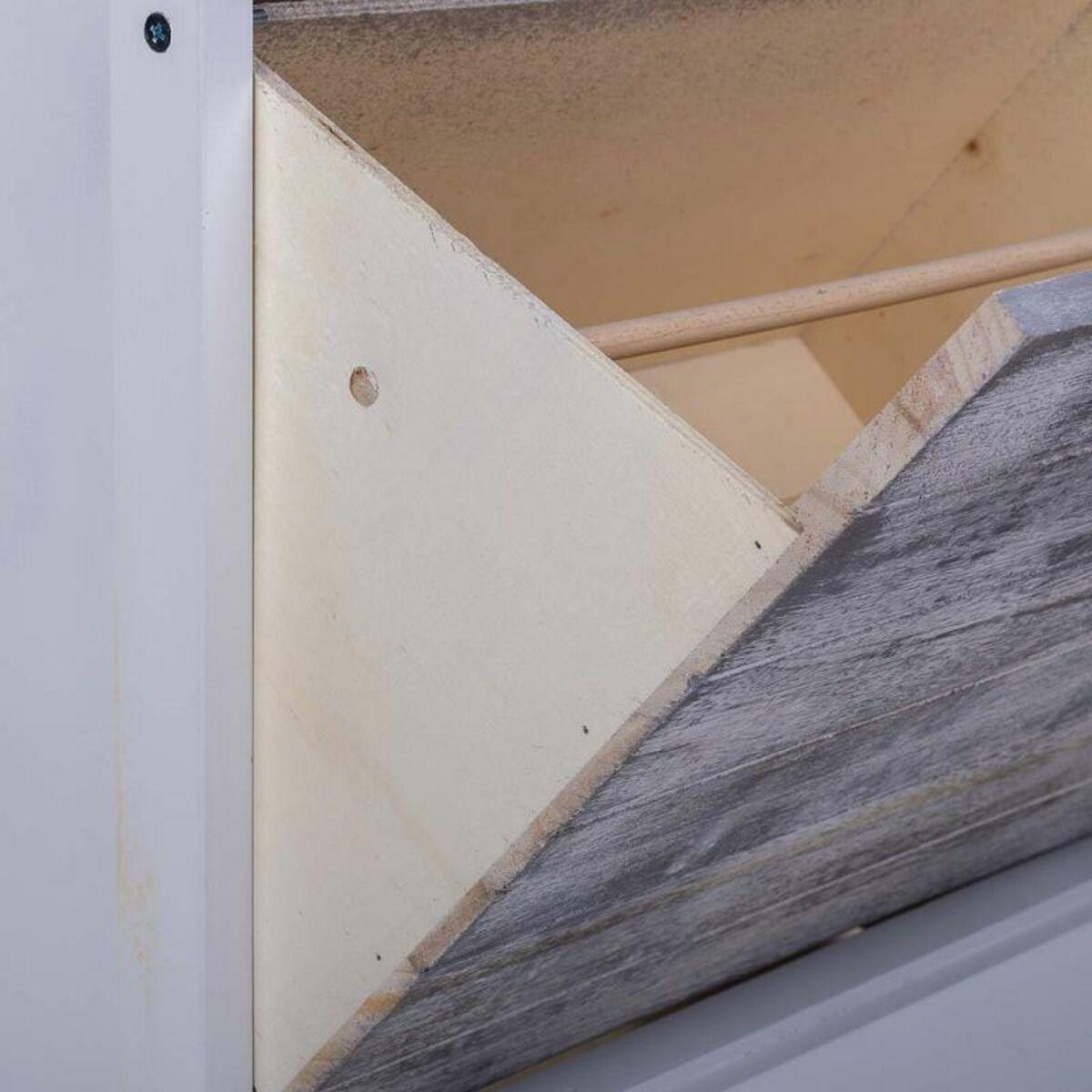 Zapatero Alexandra House Living Blanco 28 x 58 x 50 cm 1 cajón