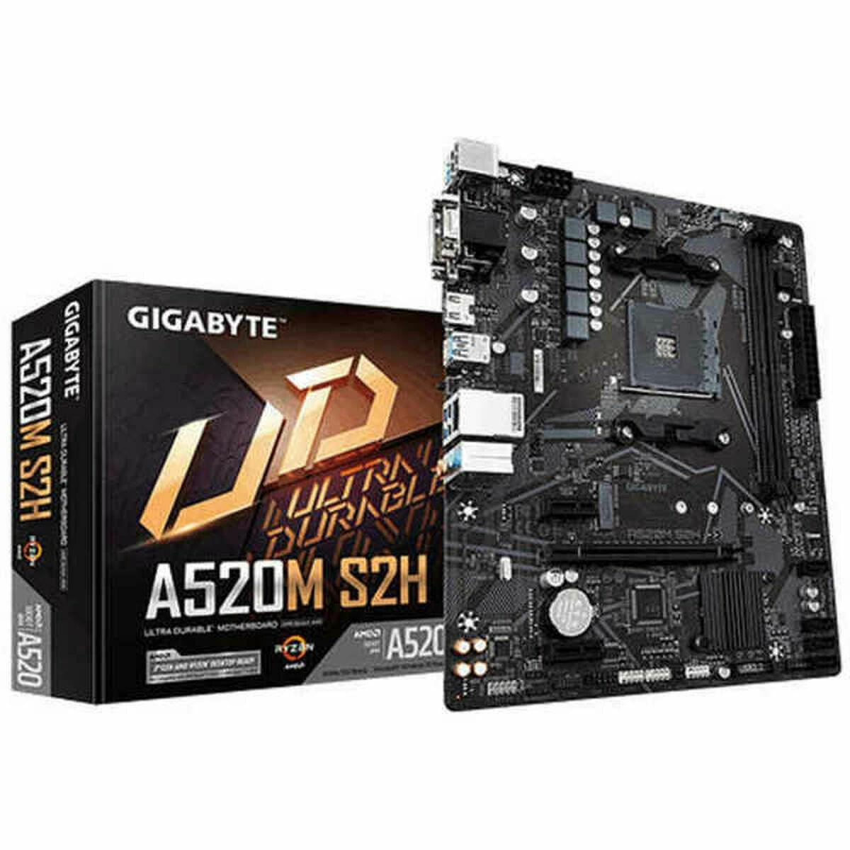Placa Base Gigabyte A520M S2H AMD A520 AMD AM4