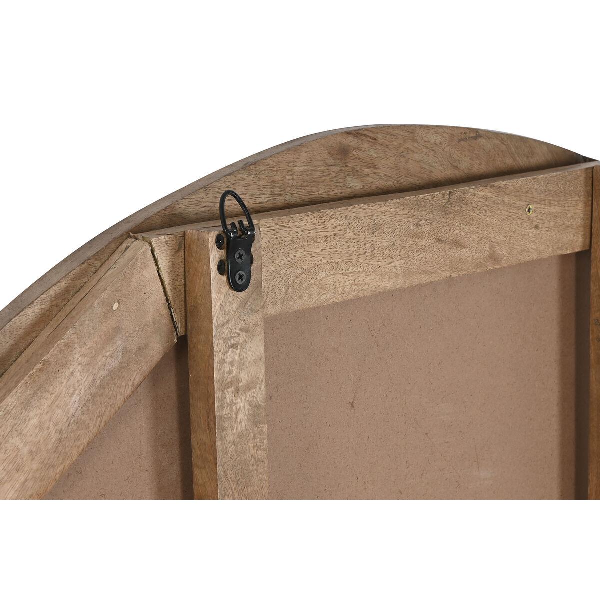 Espejo de pared Home ESPRIT Natural Bali 120 x 8 x 120 cm