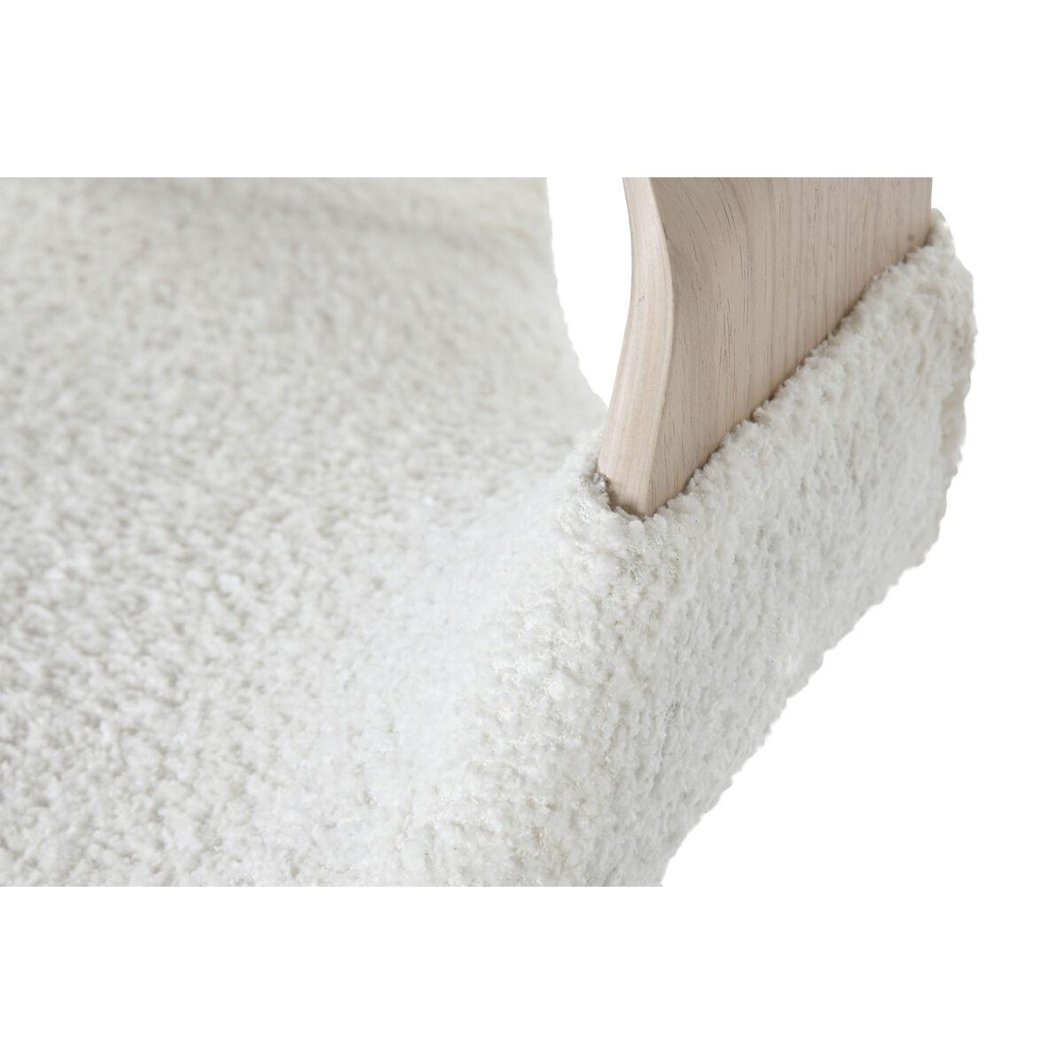 Taburete Home ESPRIT Blanco Madera 55,5 x 52,5 x 92,5 cm
