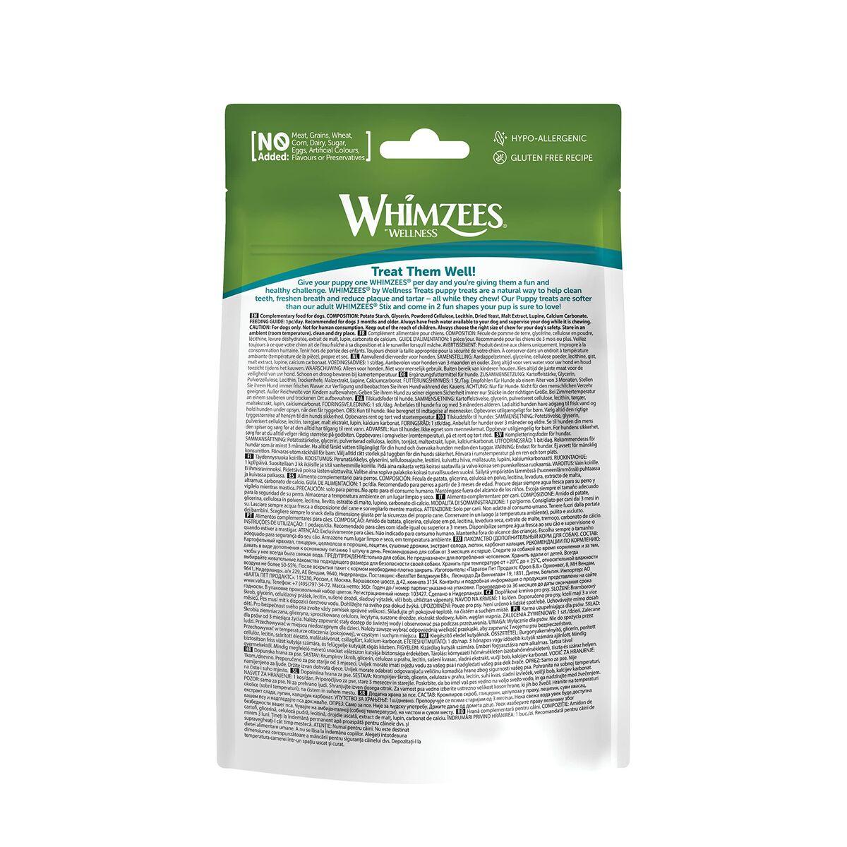 Snack para Perros Whimzees Puppy XS/S