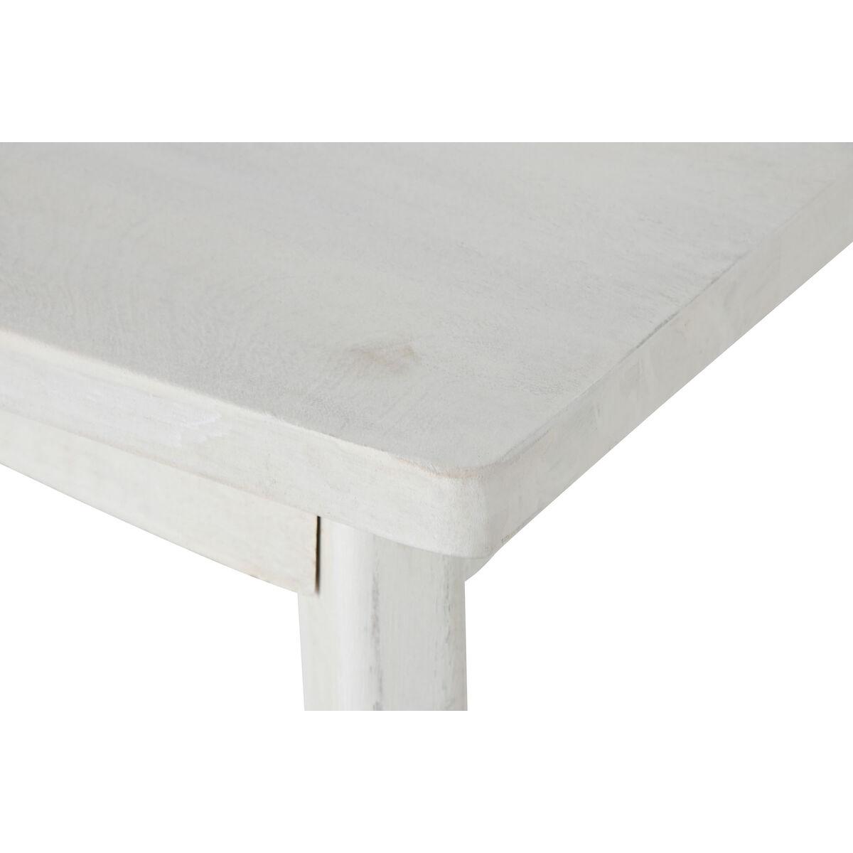 Mesa de Centro Home ESPRIT Blanco Madera de mango 115 x 55 x 45 cm