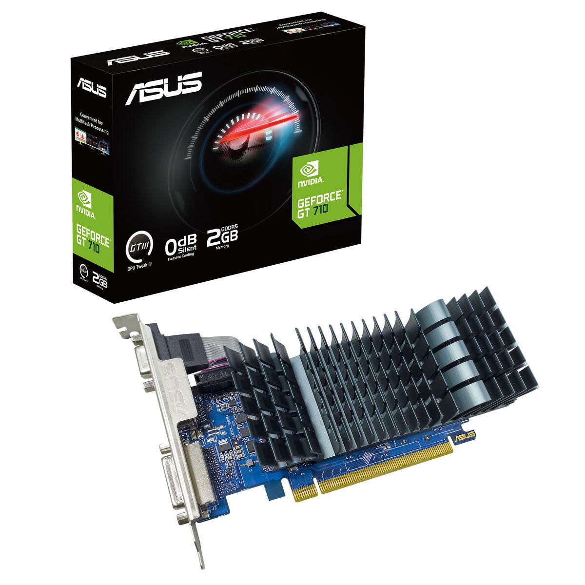 Tarjeta Gráfica Asus 90YV0ALA-M0NA00 NVIDIA GeForce GT 710 GDDR5