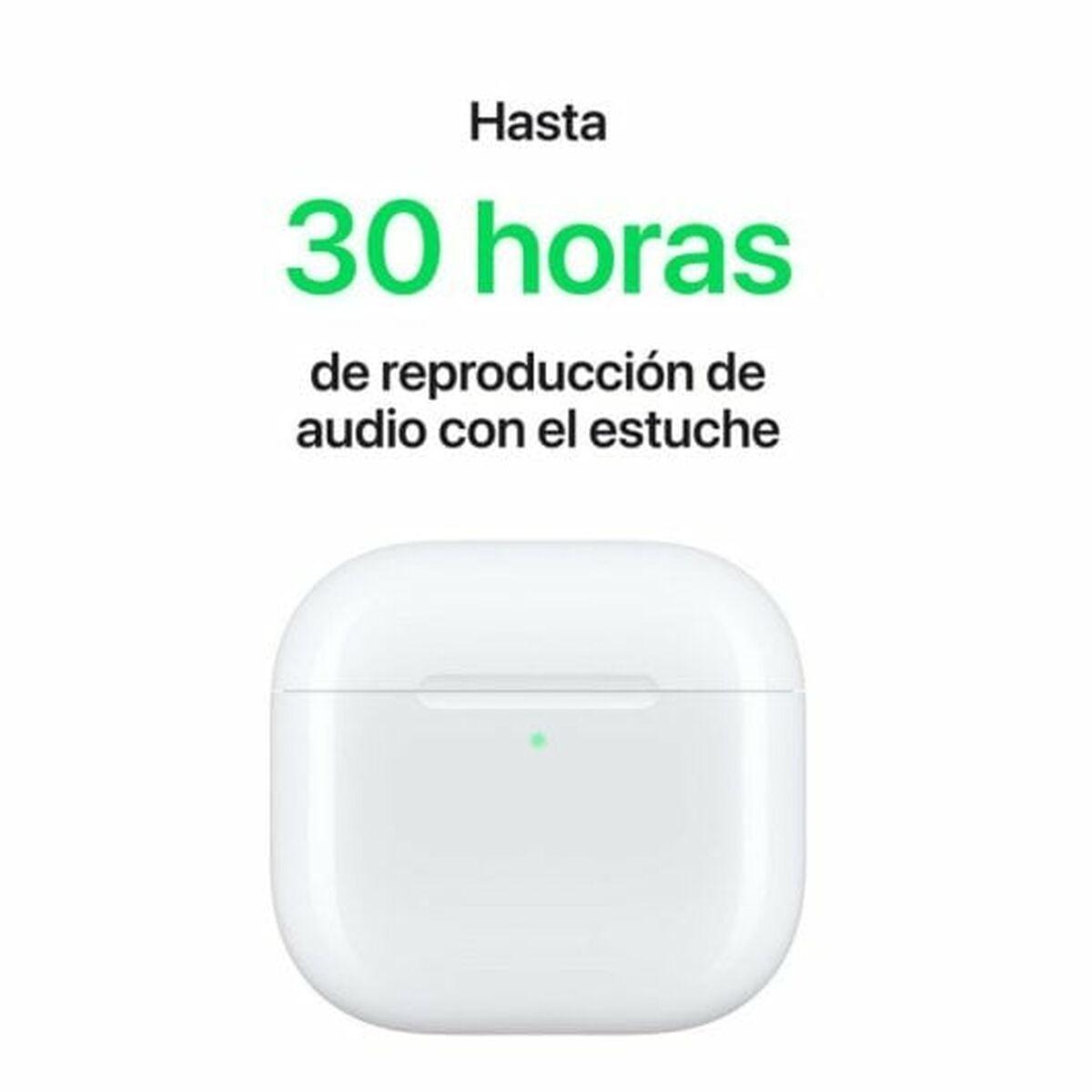 Auriculares con Micrófono Apple AirPods 4 Blanco