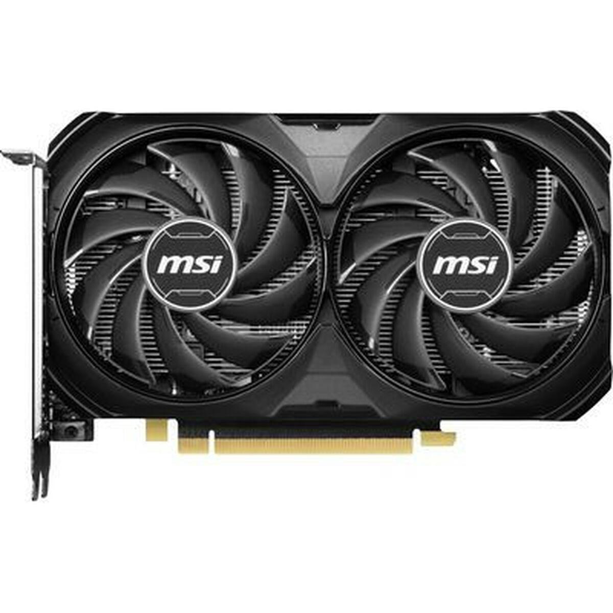 Tarjeta Gráfica MSI RTX 4060 TI 8G VENTUS 2X BLACK E1 OC GDDR6 8 GB