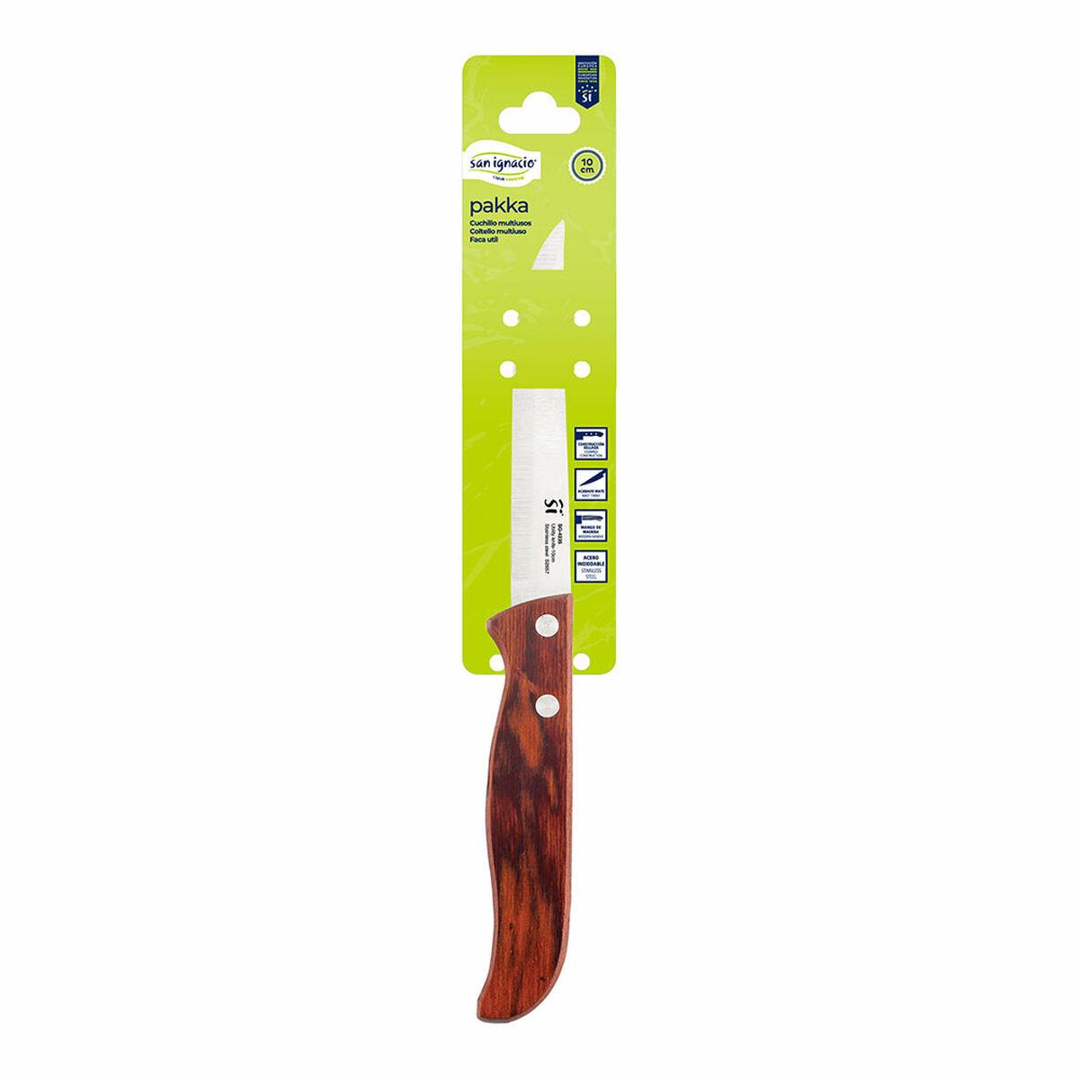 Cuchillo de Cocina San Ignacio pakka sg-4235 Acero Inoxidable 10 cm