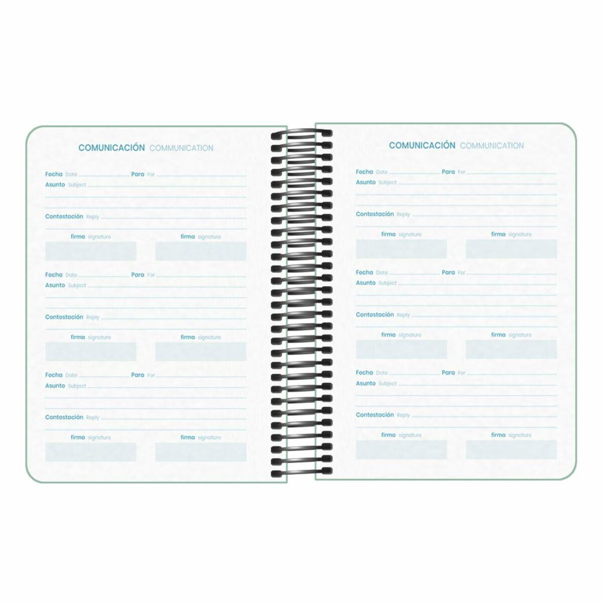 Agenda DOHE MEMORY BASIC Verde A6 12 x 17 cm 2024-2025