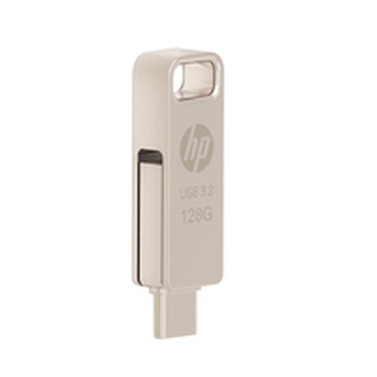 Memoria USB HP Acero 128 GB