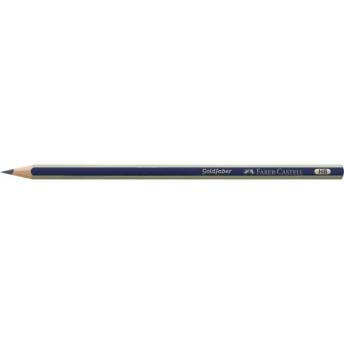 Lápiz Faber-Castell GoldFaber 1221 Hexagonal HB (12 Unidades)