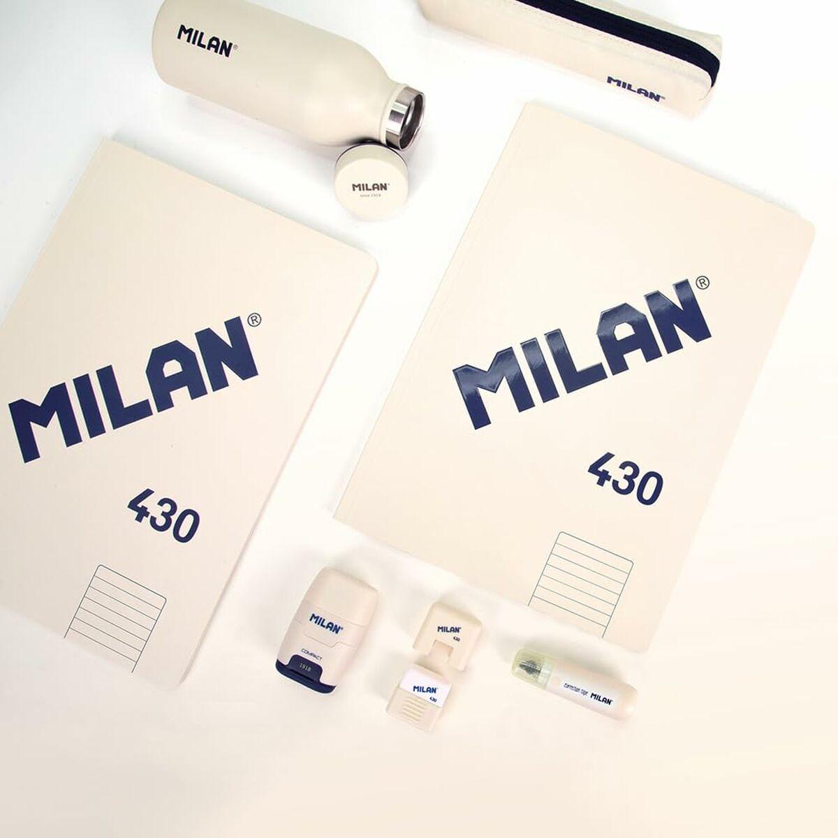 Libreta Milan 430 Beige A4 48 Hojas 21 x 29,7 cm (3 Unidades)