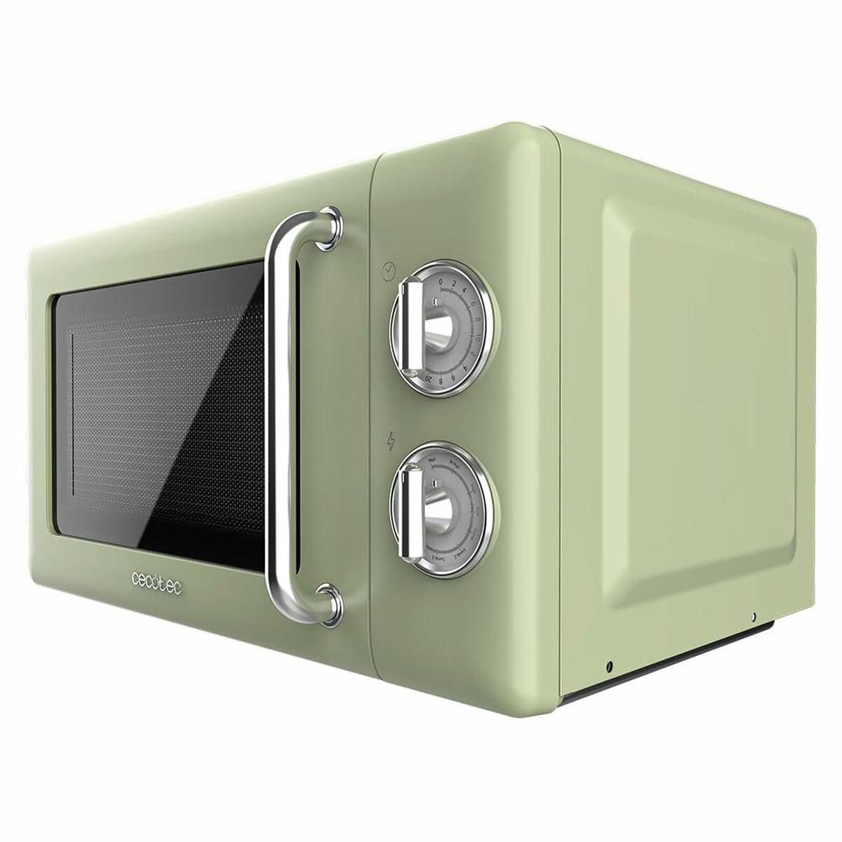Microondas Cecotec Proclean 3110 Retro Verde 700 W 20 L (Reacondicionado A)
