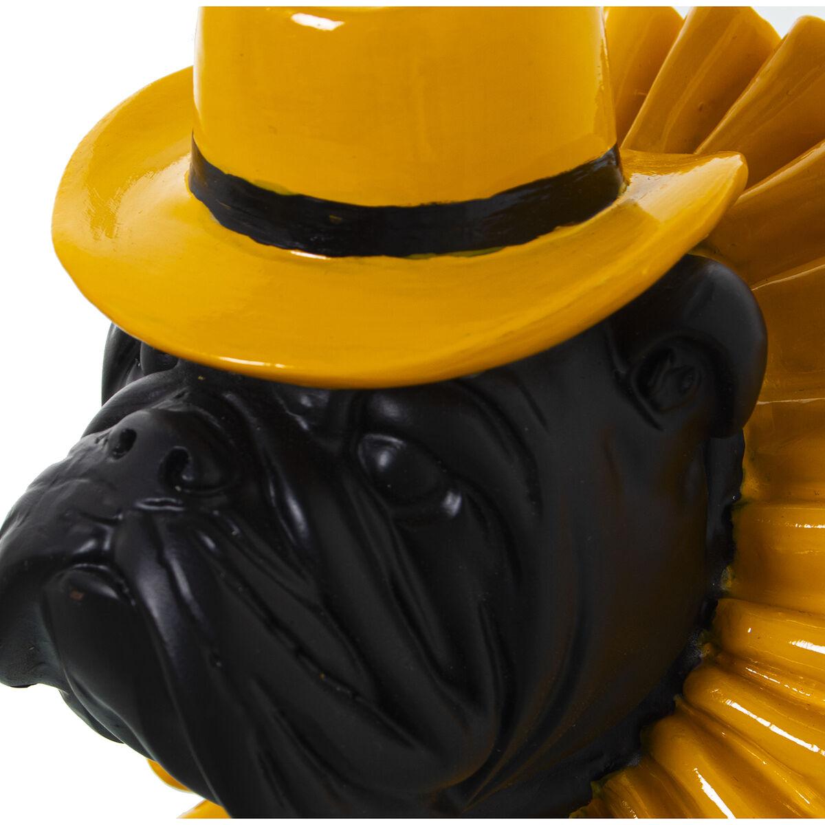 Figura Decorativa Alexandra House Living Negro Bulldog 29 x 19 x 11 cm Resina