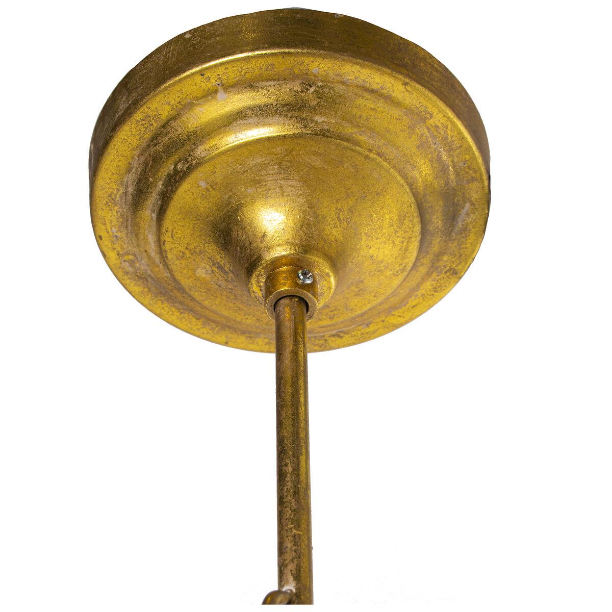 Lámpara de Techo Alexandra House Living Oro Metal 60 W 20 x 54 x 20 cm