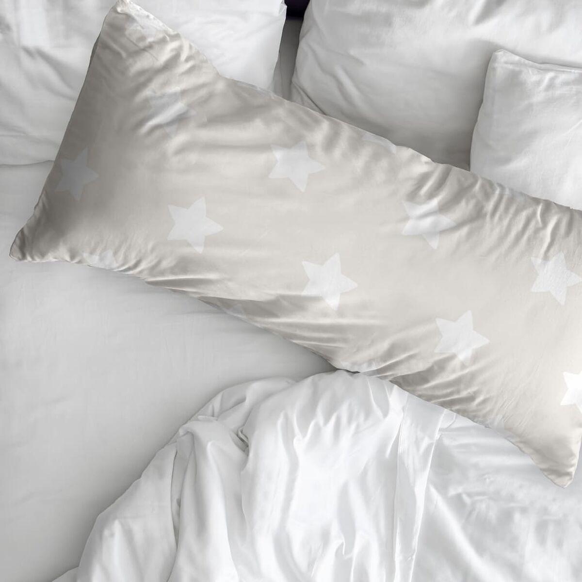 Funda de almohada Kids&Cotton Runar Beige 45 x 110 cm