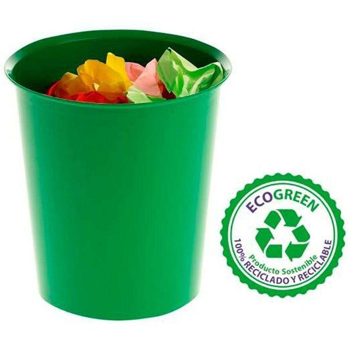 Papelera Archivo 2000 Verde Poliestireno 16 L
