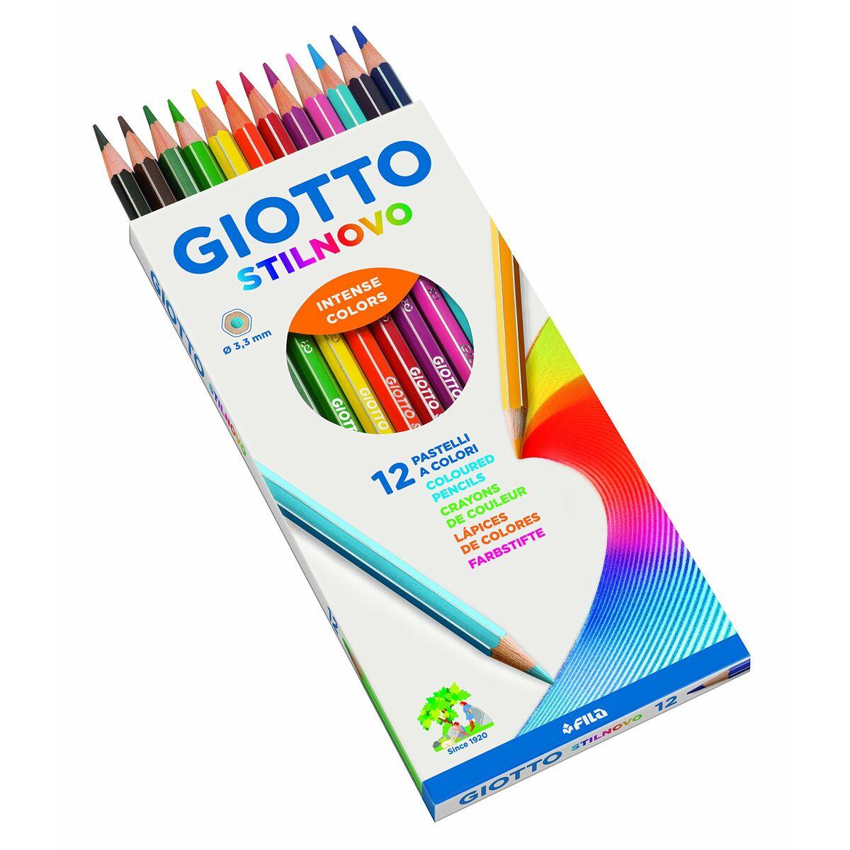 Lápices de colores Giotto Stilnovo Multicolor 12 Piezas