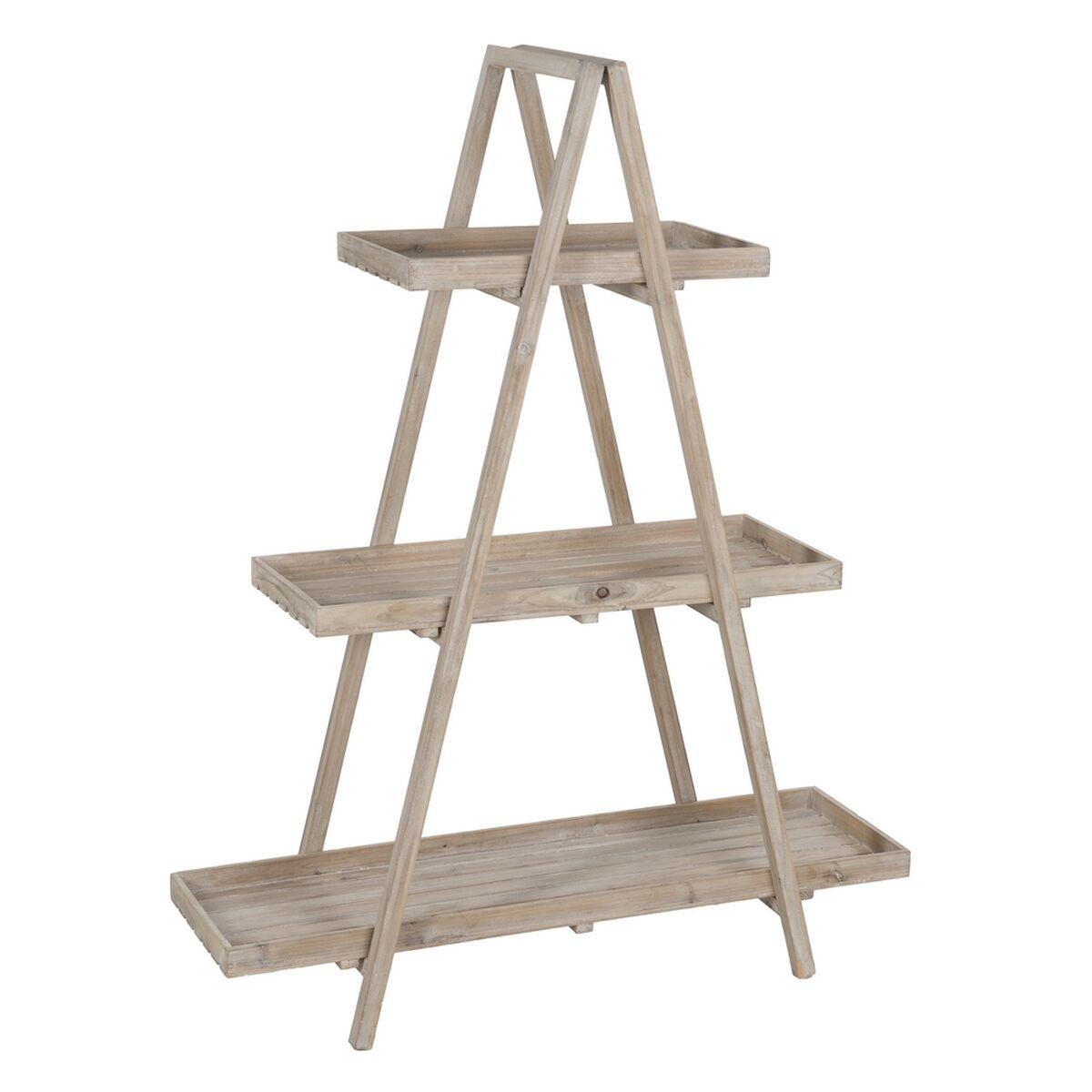 Estantería Natural Madera de abeto 120 x 42 x 153 cm
