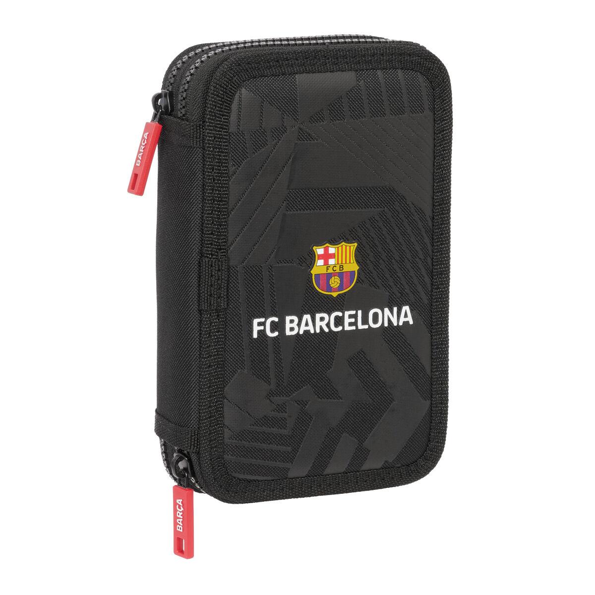 Estuche Escolar Safta Black 12,5 x 19,5 x 4 cm
