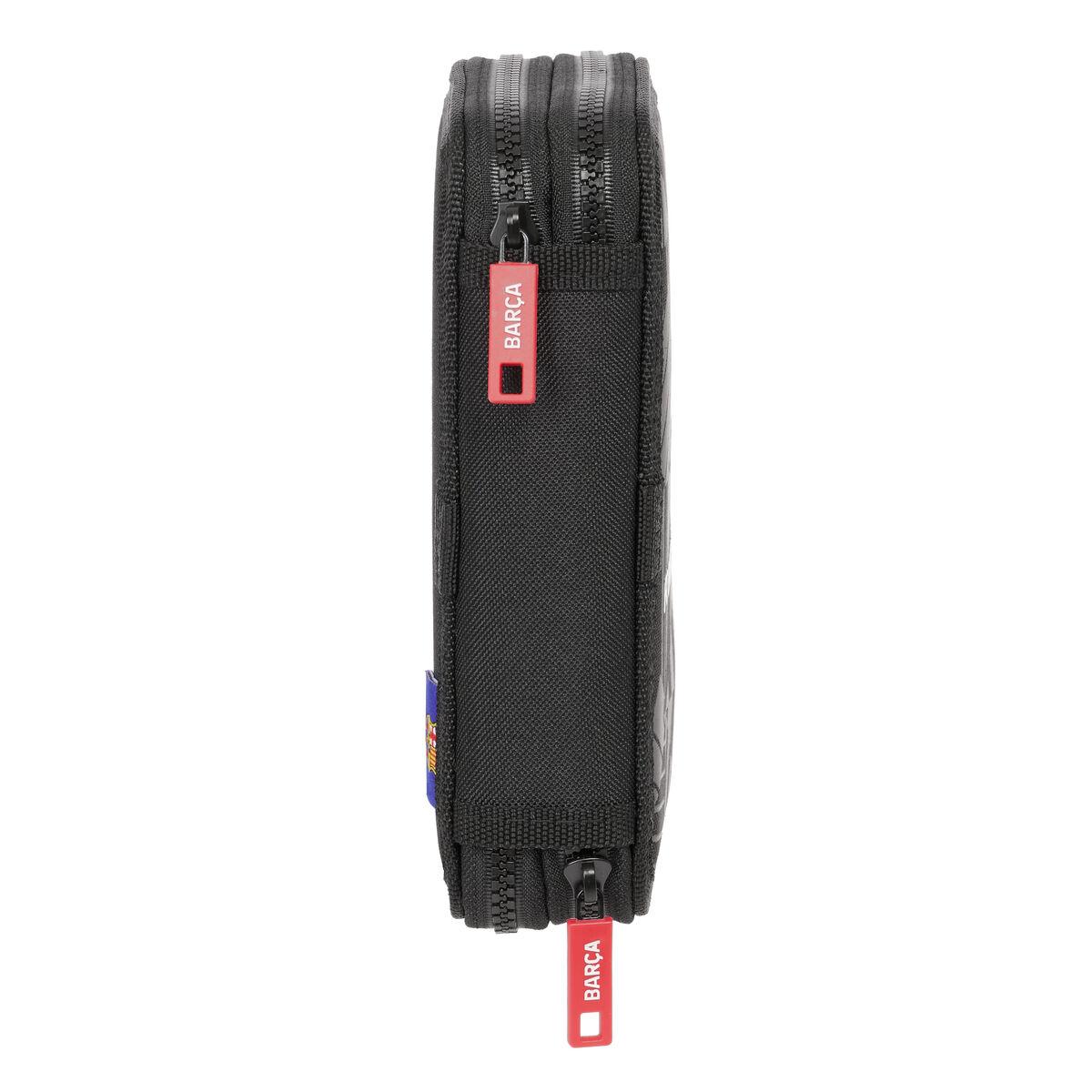 Estuche Escolar Safta Black 12,5 x 19,5 x 4 cm