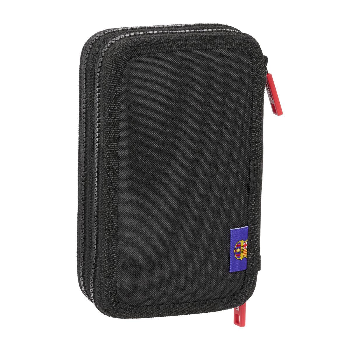 Estuche Escolar Safta Black 12,5 x 19,5 x 4 cm