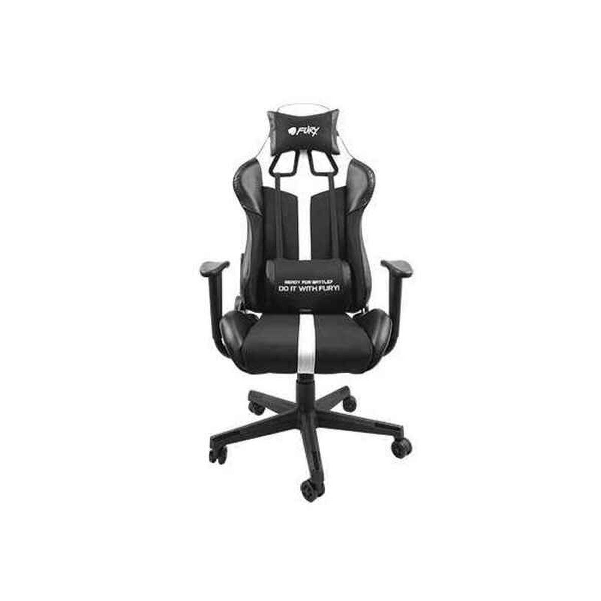 Silla Gaming Fury NFF-1712 Blanco Negro