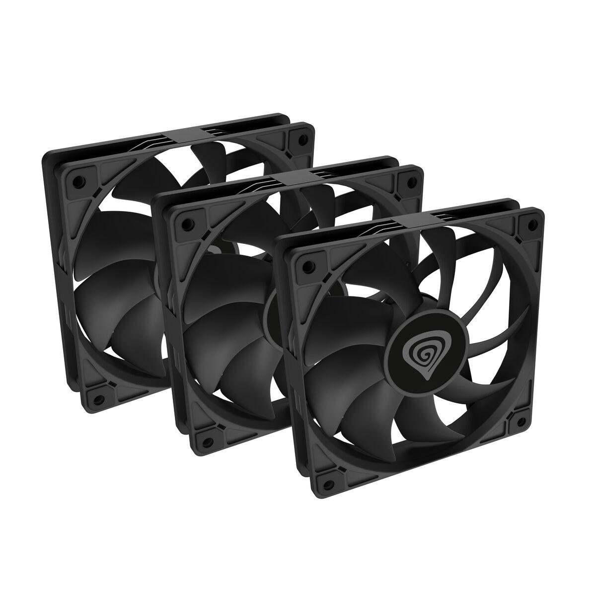 Ventilador de Caja Genesis NGF-2043 Ø 12 cm (3 Unidades)