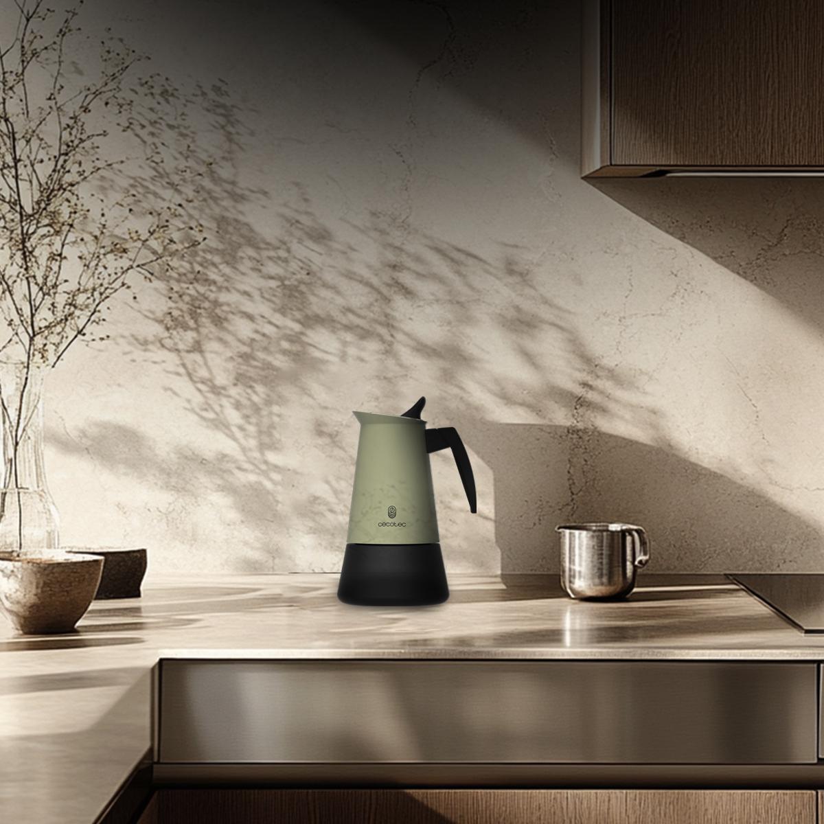Cecotec Cafeteras italianas Piccolina 200 Green