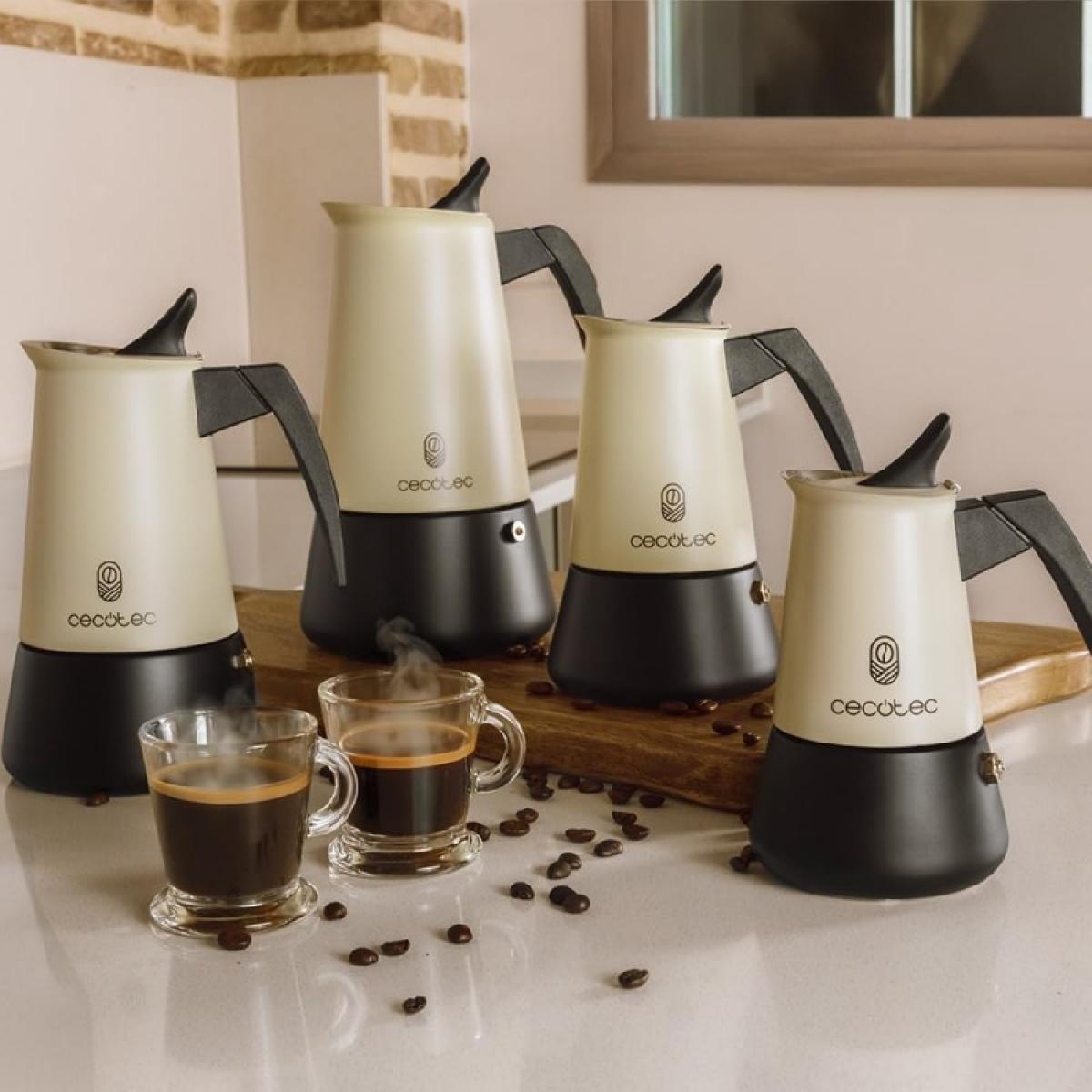 Cecotec Cafeteras italianas Piccolina 400 Green
