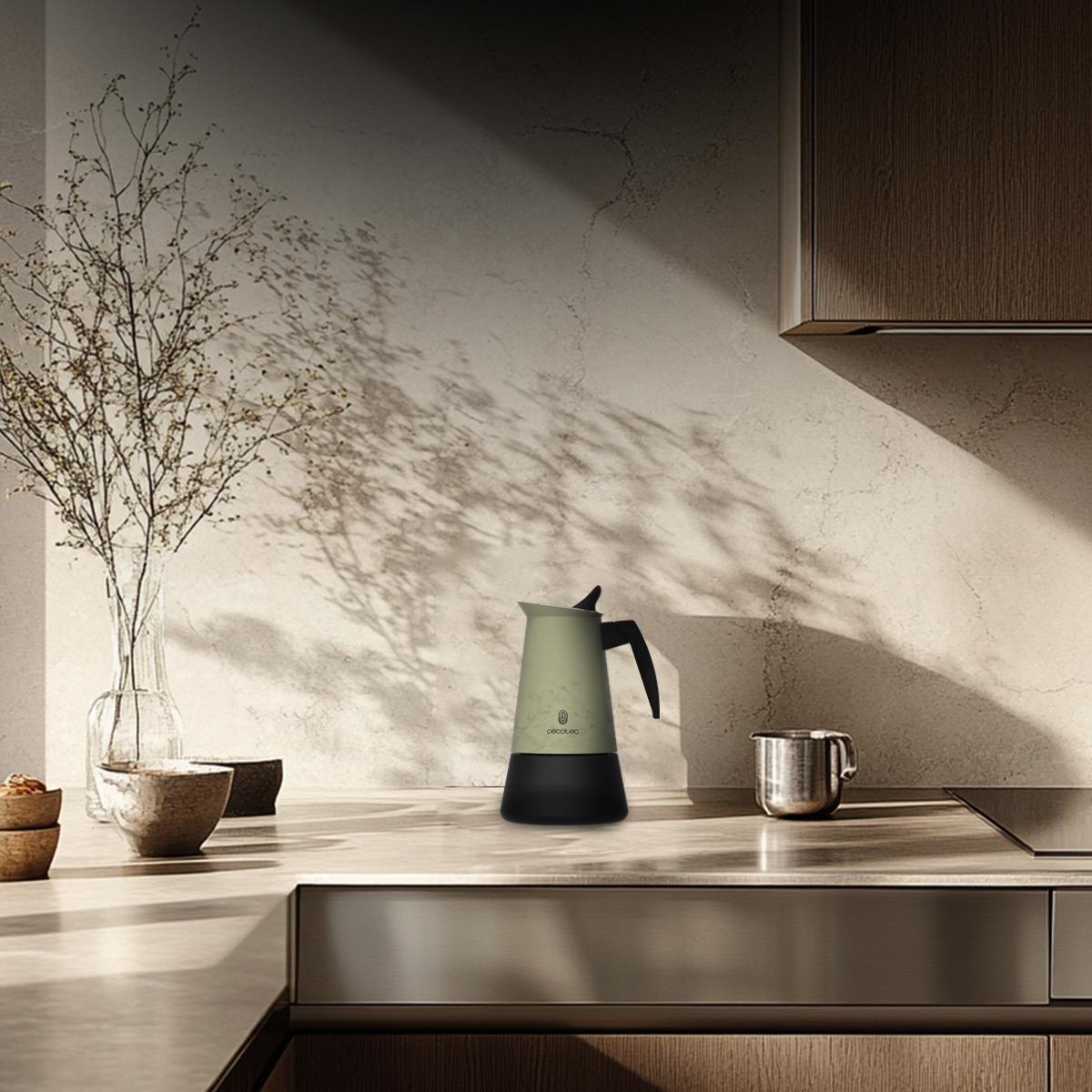 Cecotec Cafeteras italianas Piccolina 900 Green