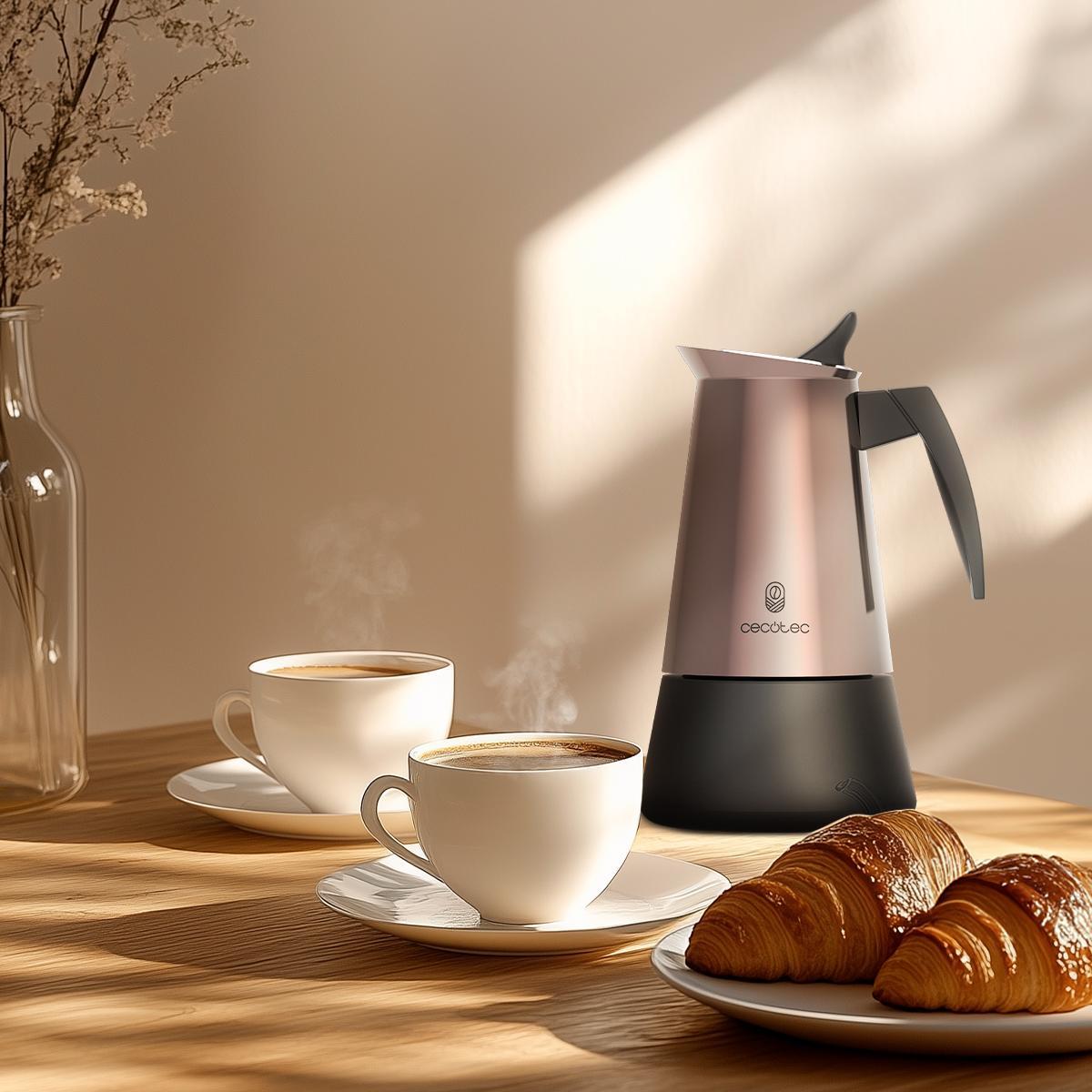 Cecotec Cafeteras italianas Piccolina 200 Bronze