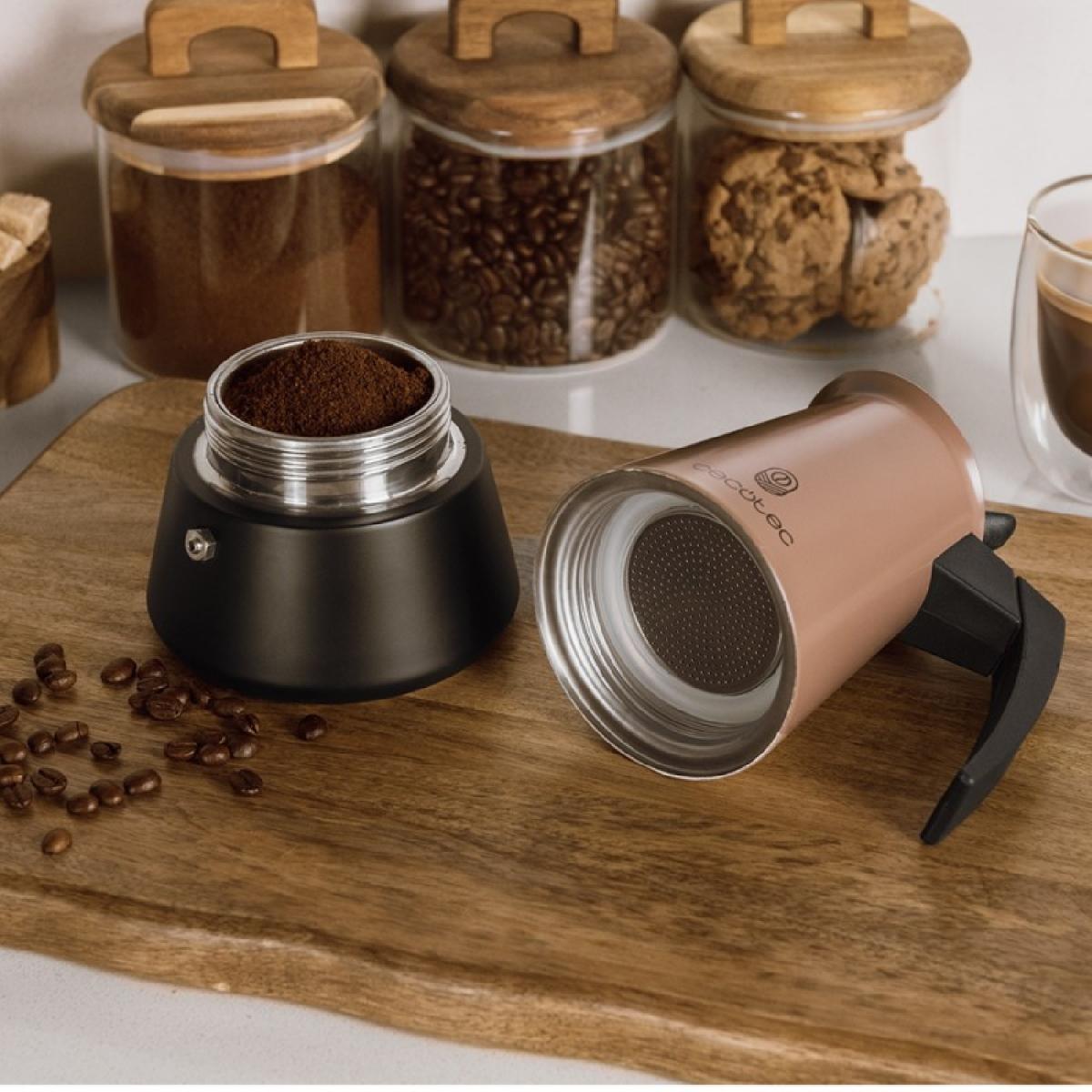 Cecotec Cafeteras italianas Piccolina 400 Bronze