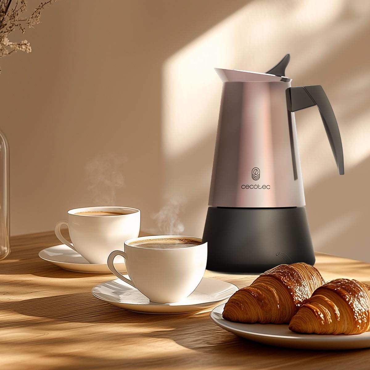 Cecotec Cafeteras italianas Piccolina 600 Bronze