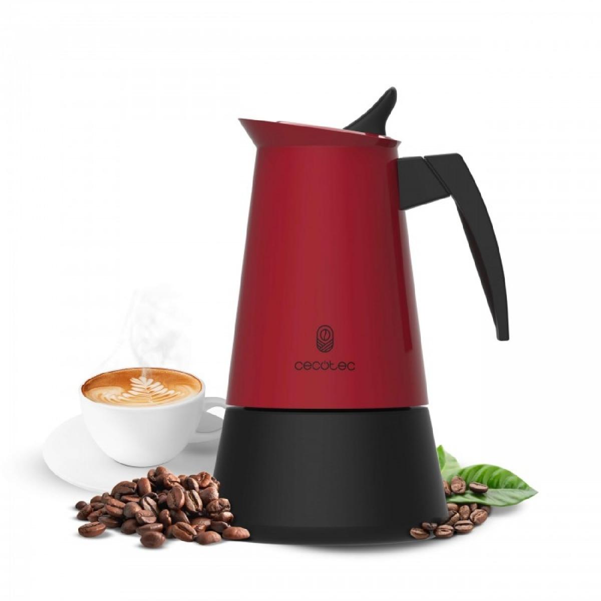 Cecotec Cafeteras italianas Piccolina 400 Red