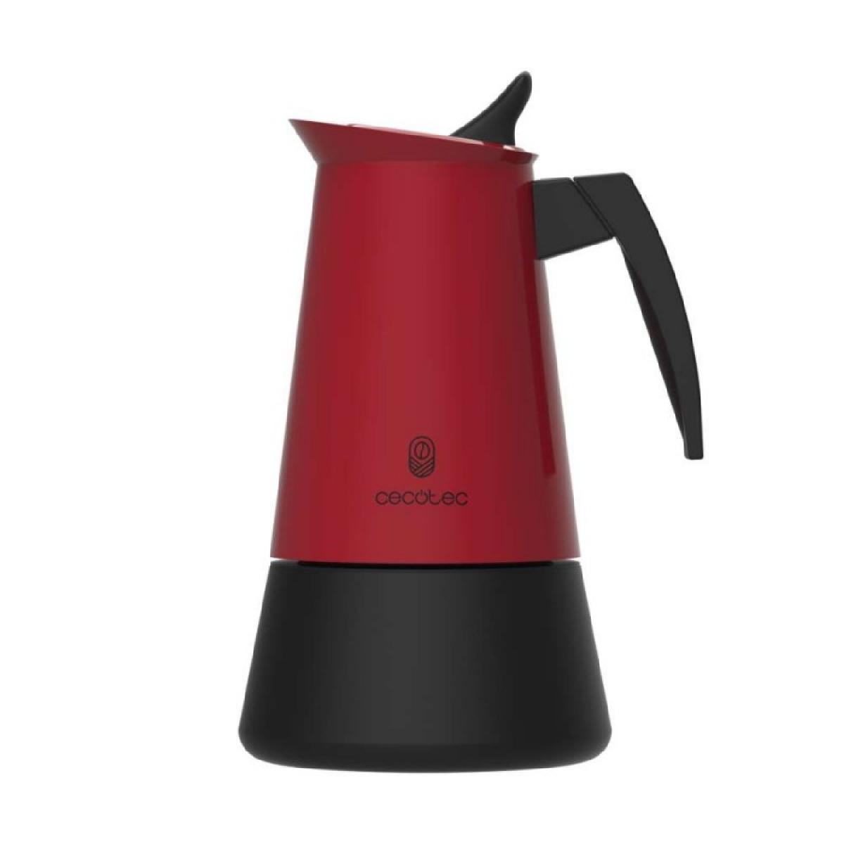 Cecotec Cafeteras italianas Piccolina 400 Red