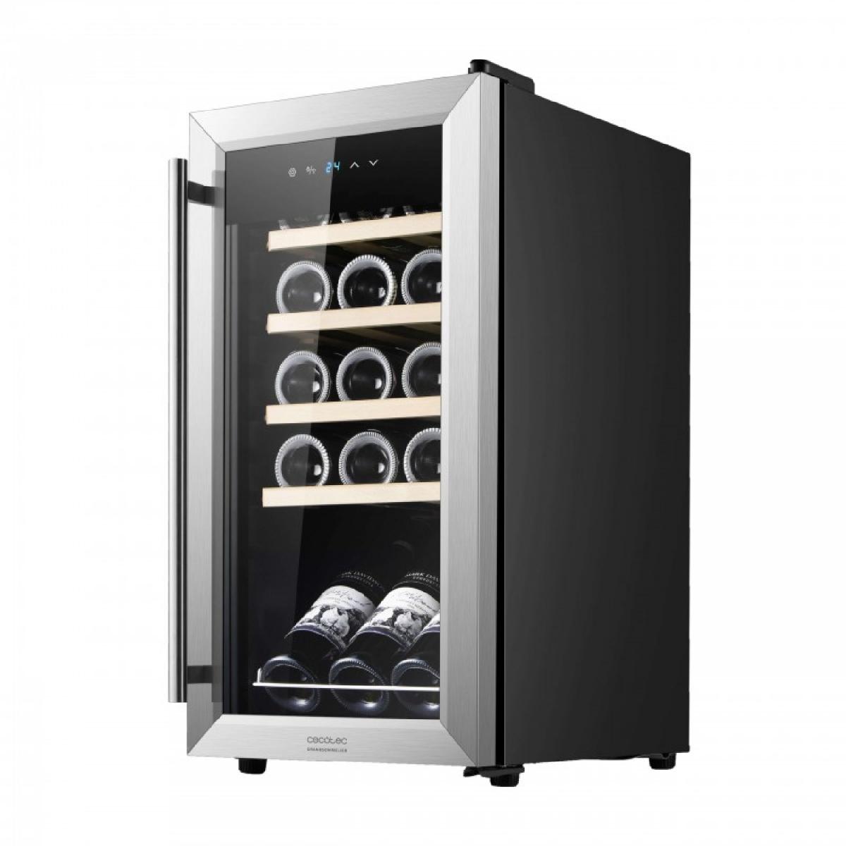 Cecotec Vinotecas Bolero GrandSommelier 1550 Inox Compressor