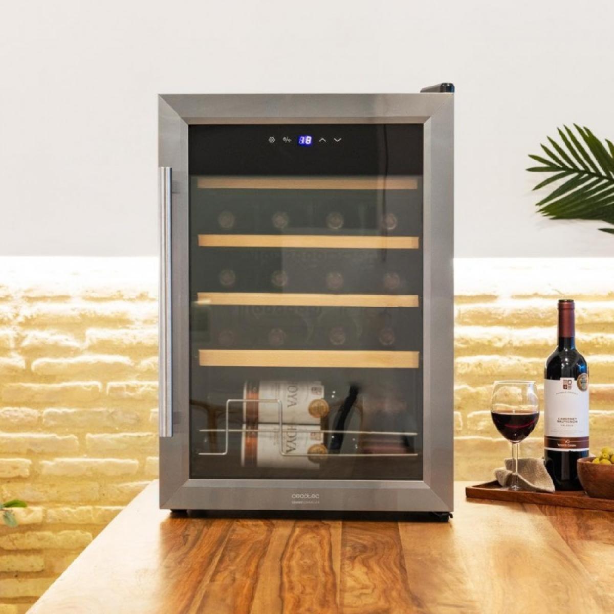 Cecotec Vinotecas Bolero GrandSommelier 2050 Inox Compressor