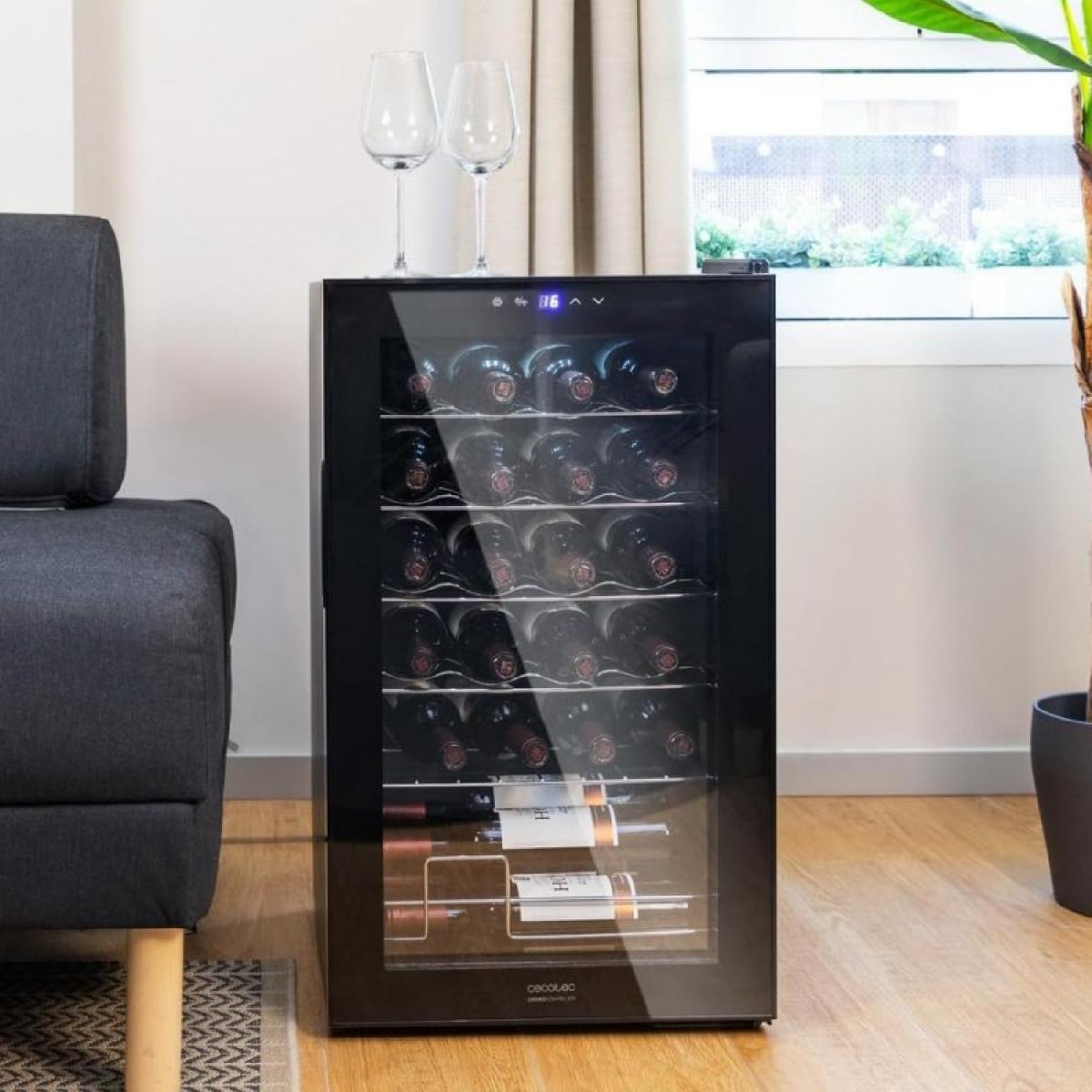 Cecotec Vinotecas Bolero GrandSommelier 2450 Black Compressor