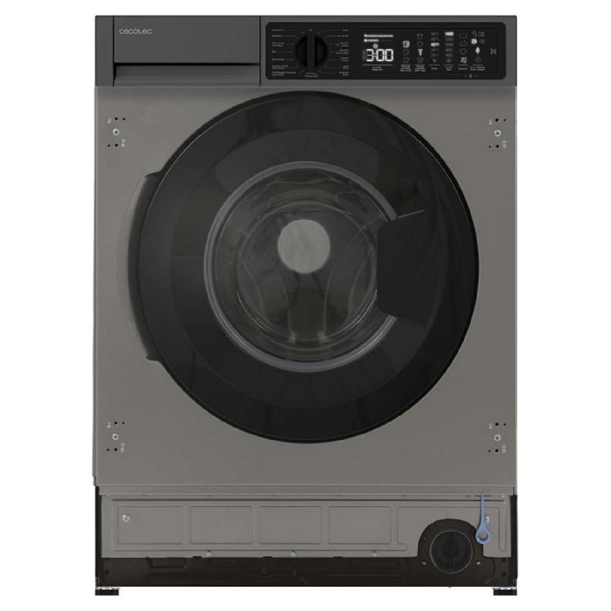 Cecotec Lavadoras integrables Bolero DressCode 850 BI Inverter Steel A