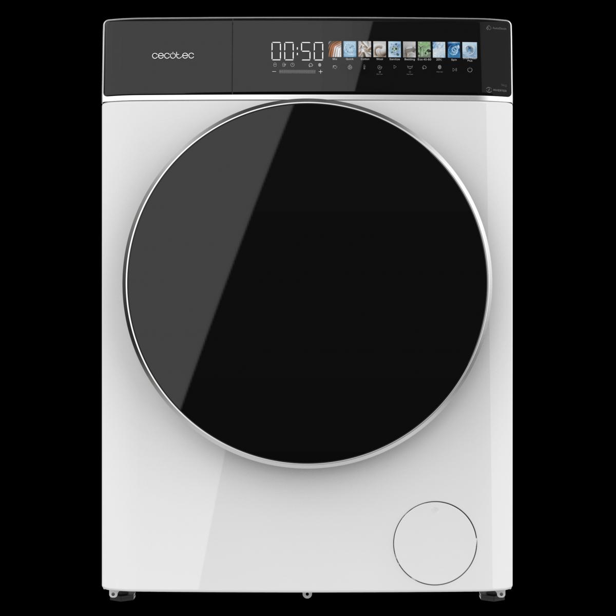 Cecotec Lavadoras autodosis Bolero DressCode 9900 Autodose Inverter FullColor A